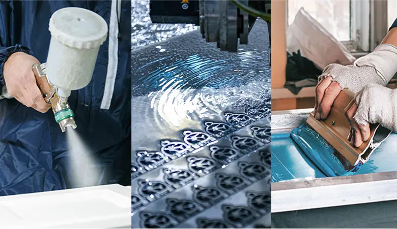 塗装・メッキ・シルク印刷