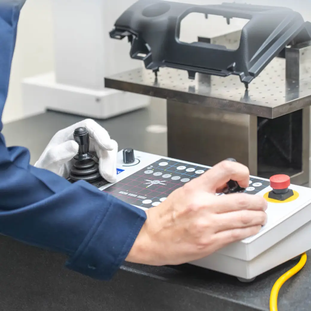 製品の寸法検査